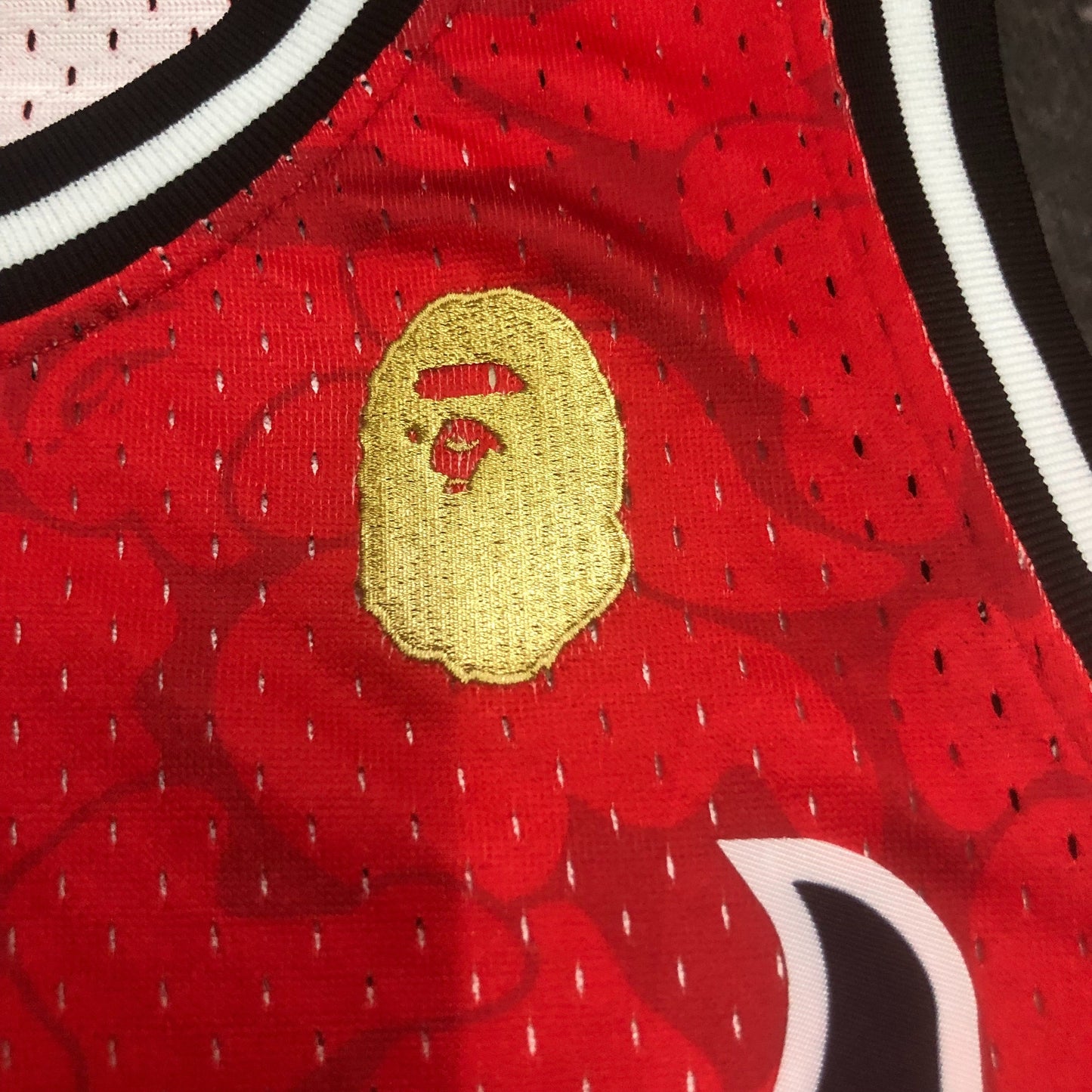 Regata Swingman BAPE X Miami Heat Mitchell & Ness Hardwood Classics 1993