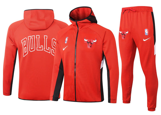Conjunto Nike NBA Therma Flex Chicago Bulls Treino