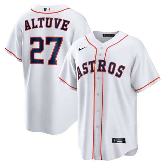 Jersey Houston Astros Branca Torcedor Silkada