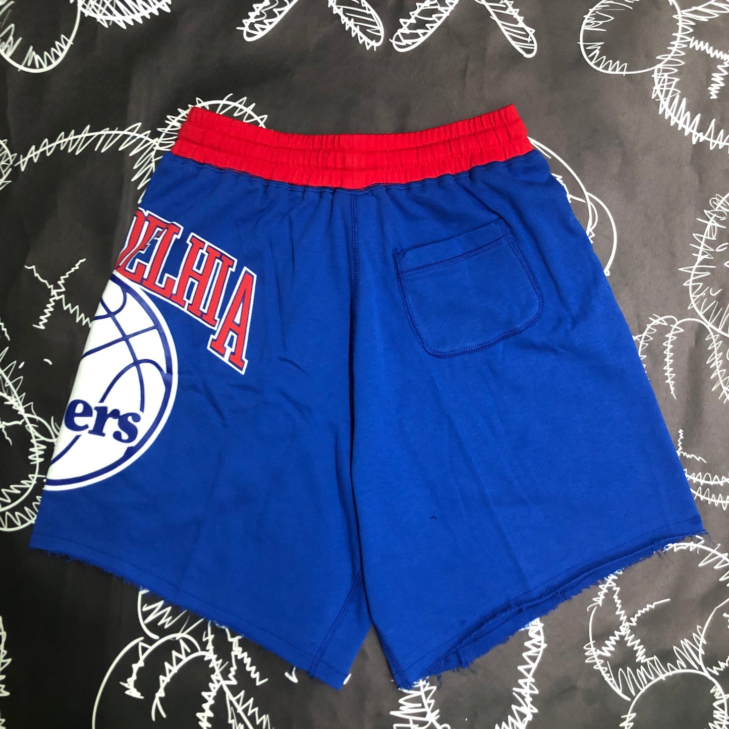 Short Casual Golden State Warriors Azul