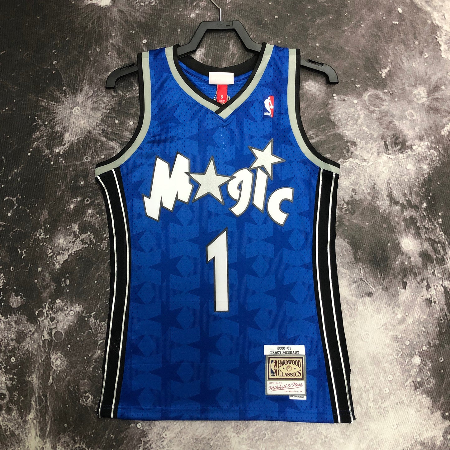Regata Swingman Orlando Magic Mitchell & Ness Hardwood Classics 2000/01 Azul