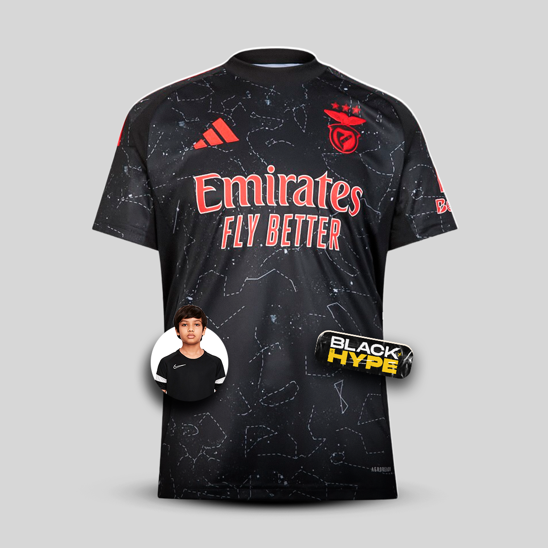 Niño Benfica 24/25 Segunda Equipación