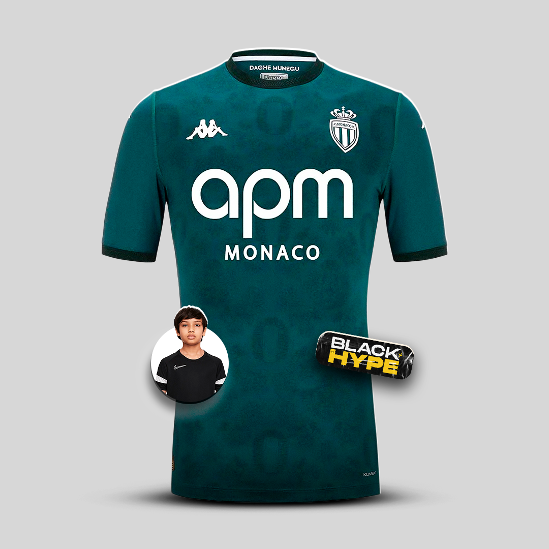 Niño Monaco 24/25 Segunda Equipación