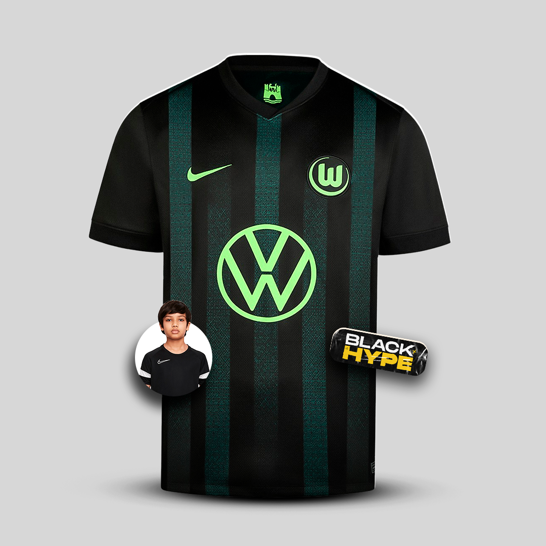 Niño Wolfsburg 24/25 Segunda Equipación