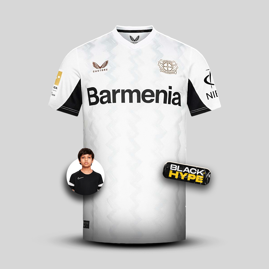 Niño Bayer Leverkusen 24/25 Segunda Equipación