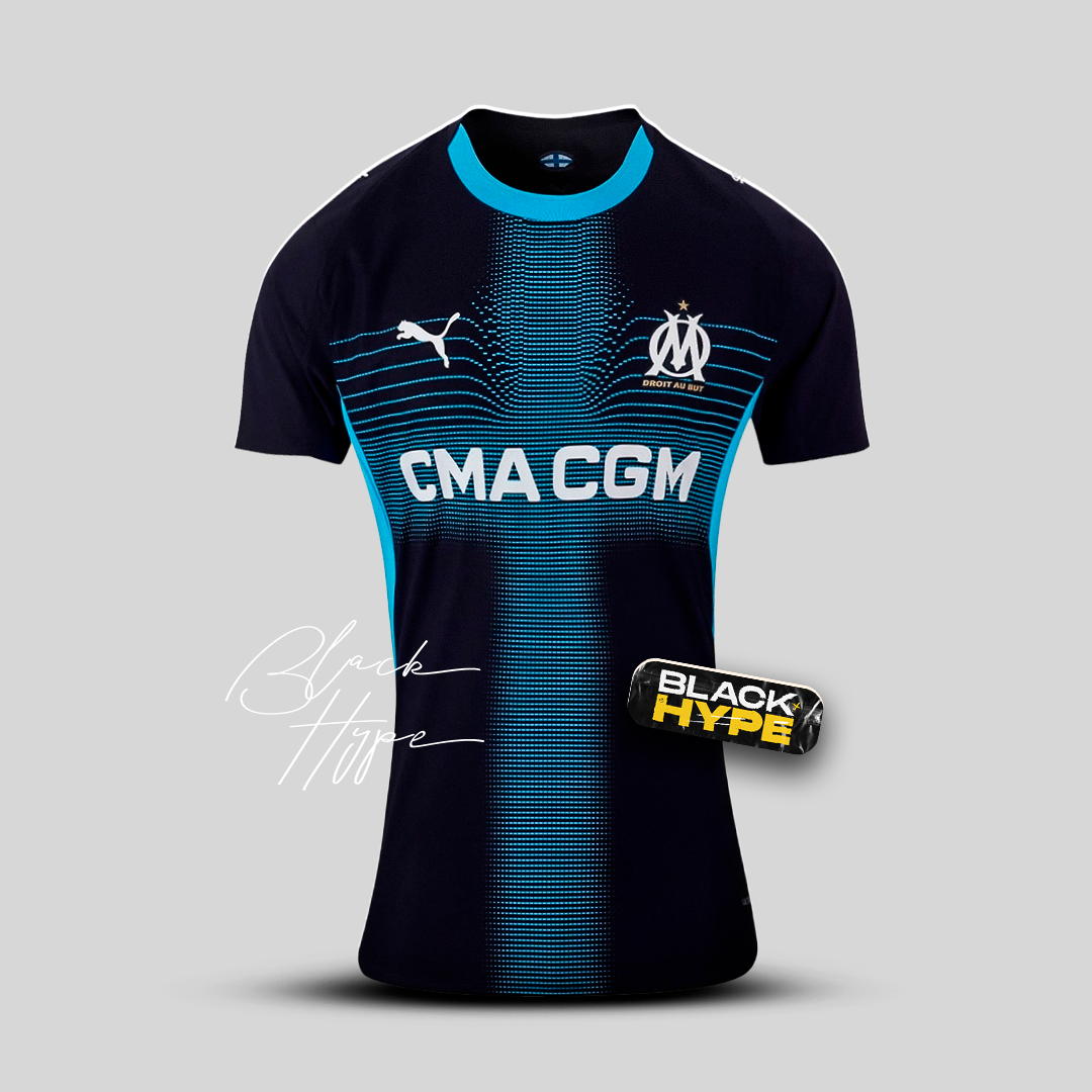 Niño Olympique Marseille 25/26 Segunda Equipación
