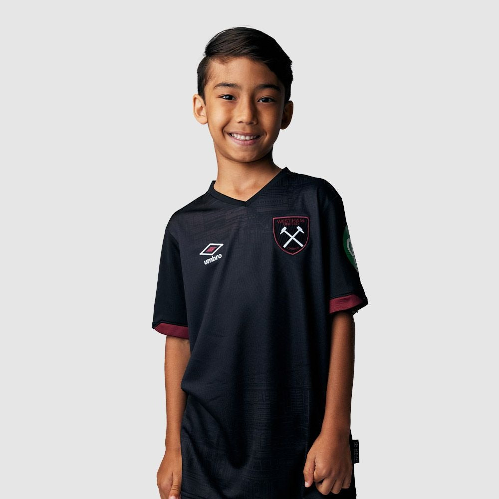 Niño West Ham 24/25 Segunda Equipación