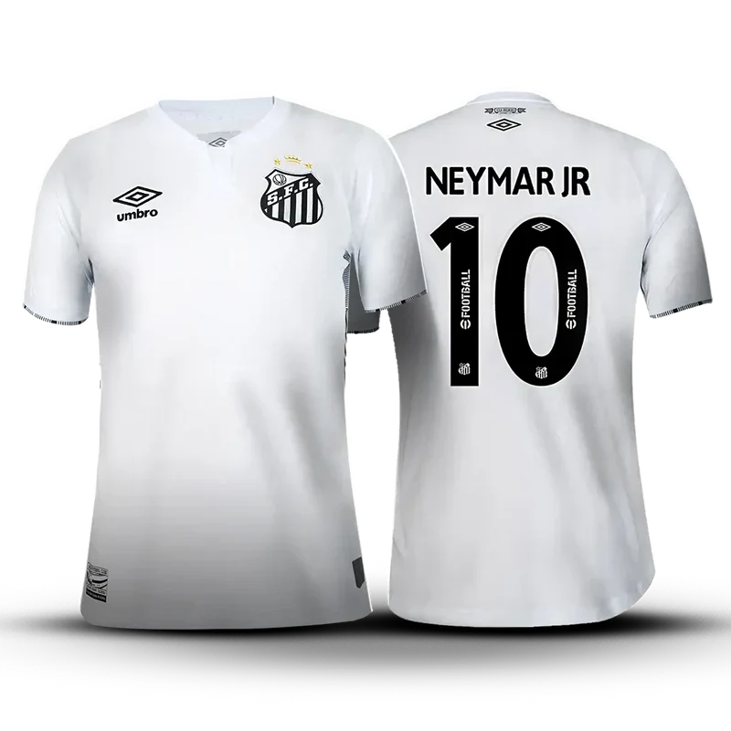 Camisa Santos 25/26 Home NEYMAR JR #10 (GRÁTIS)