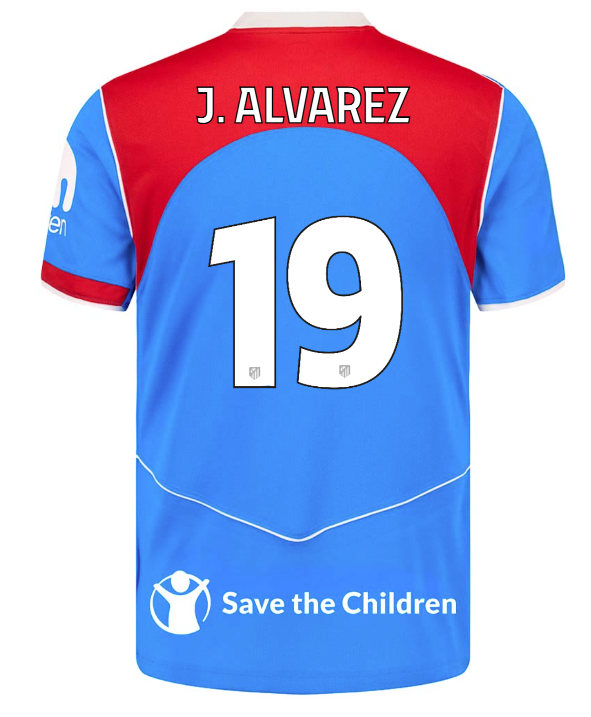 Camisa Atletico de Madrid 25/26 Third #19 J. ALVAREZ