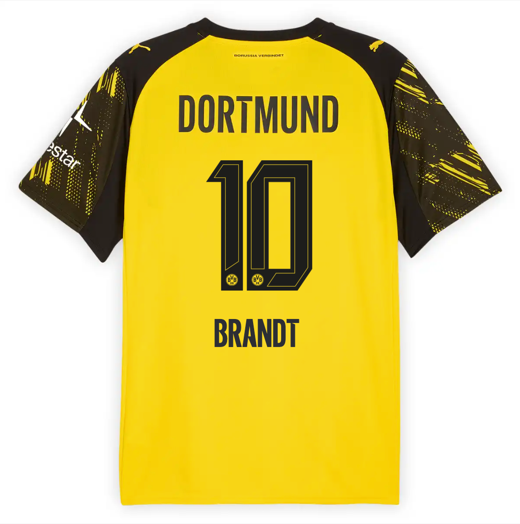 Camisa Borussia Dortmund 25/26 Home #10 BRANDT