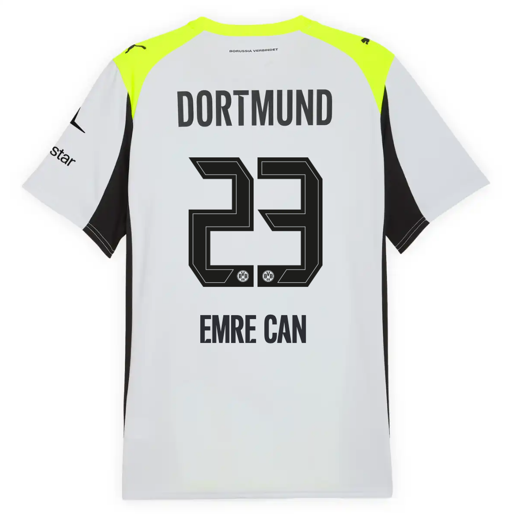 Camisa Borussia Dortmund 25/26 Away #23 EMRE CAN
