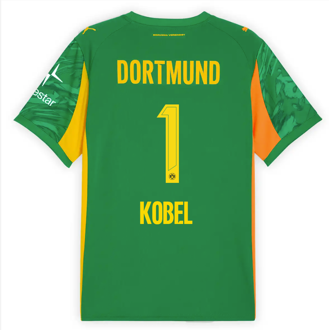Camisa Borussia Dortmund 25/26 Goleiro #1 KOBEL