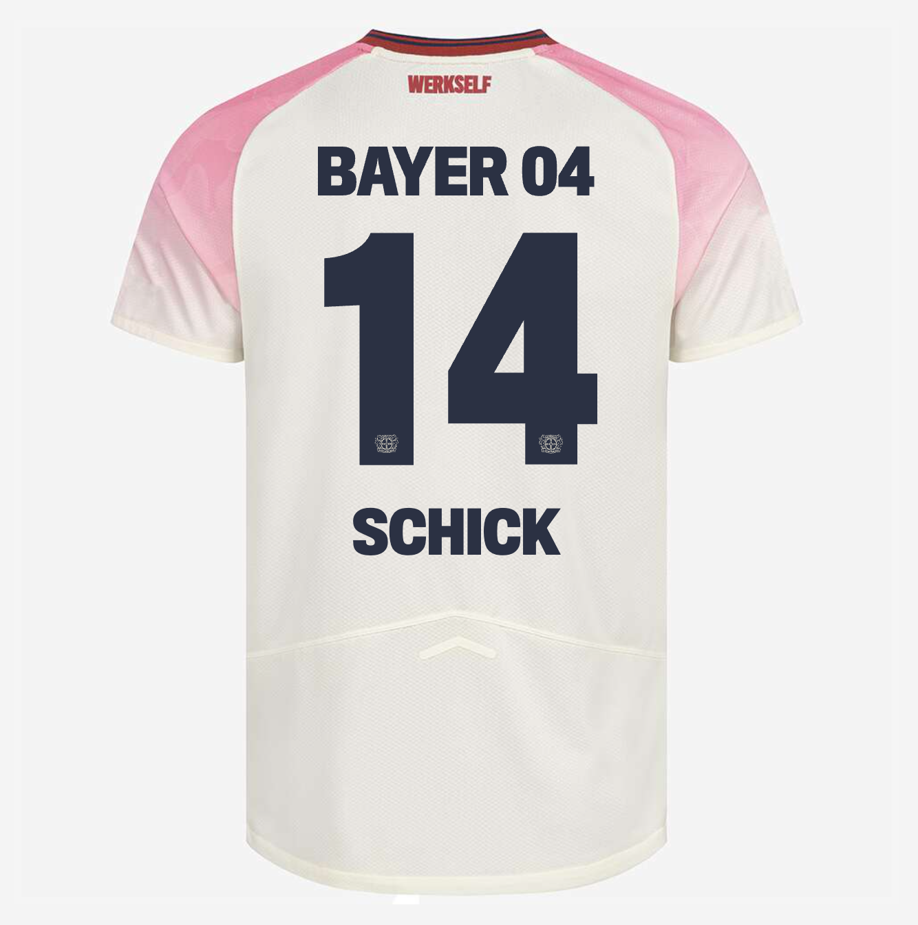 Camisa Bayer Leverkusen 25/26 Away #14 SCHICK