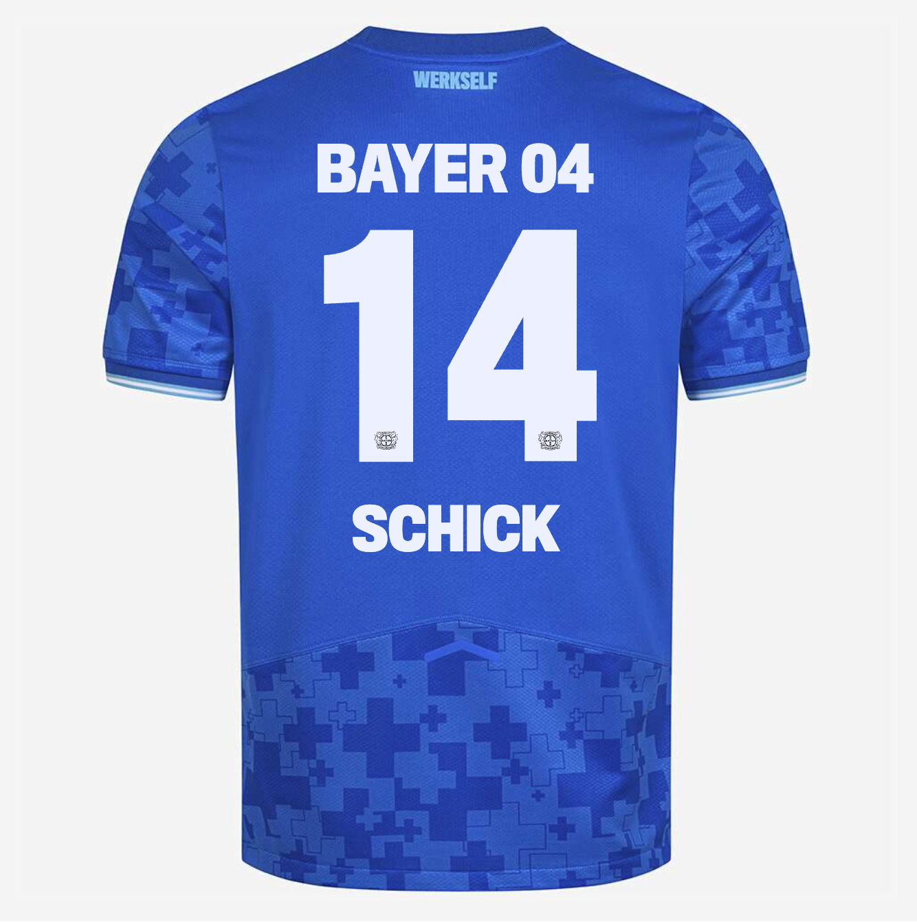 Camisa Bayer Leverkusen 25/26 Third #14 SCHICK