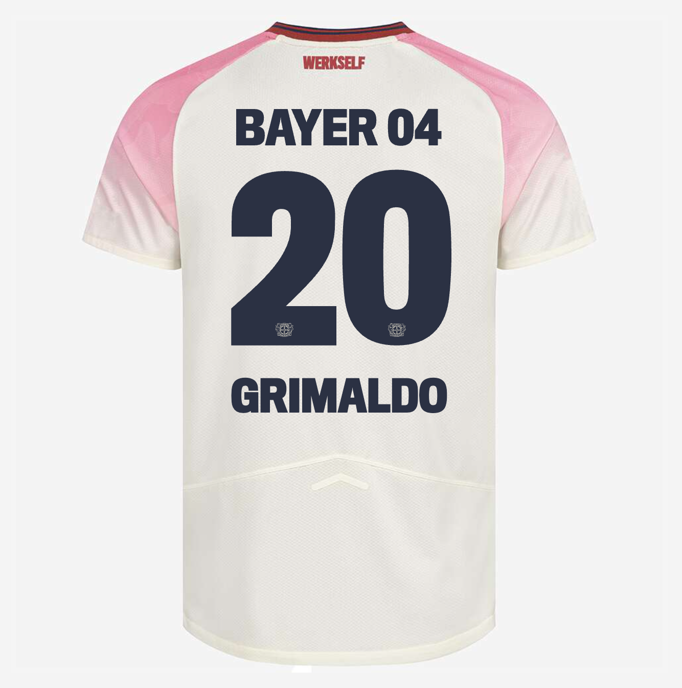 Camisa Bayer Leverkusen 25/26 Away #20 GRIMALDO