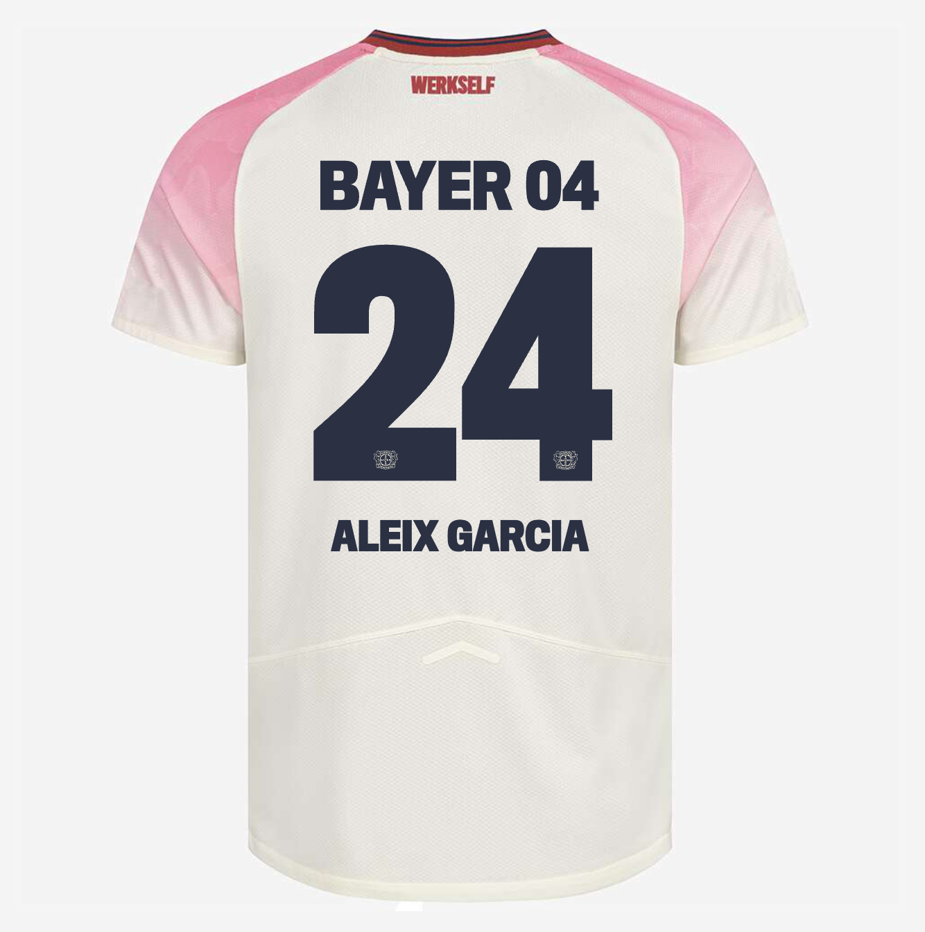 Camisa Bayer Leverkusen 25/26 Away #24 ALEIX GARCIA