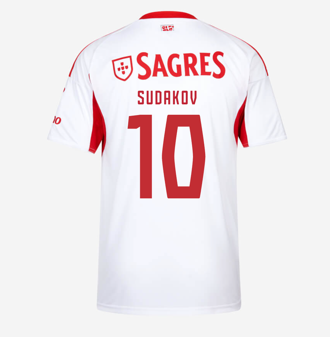 Camisa Benfica 25/26 Away #10 SUDAKOV