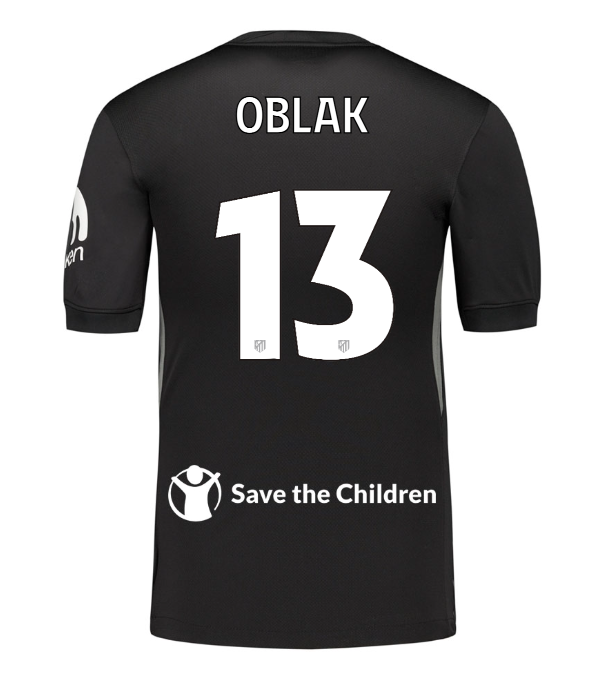 Camisa Atletico de Madrid 25/26 Goleiro #13 OBLAK