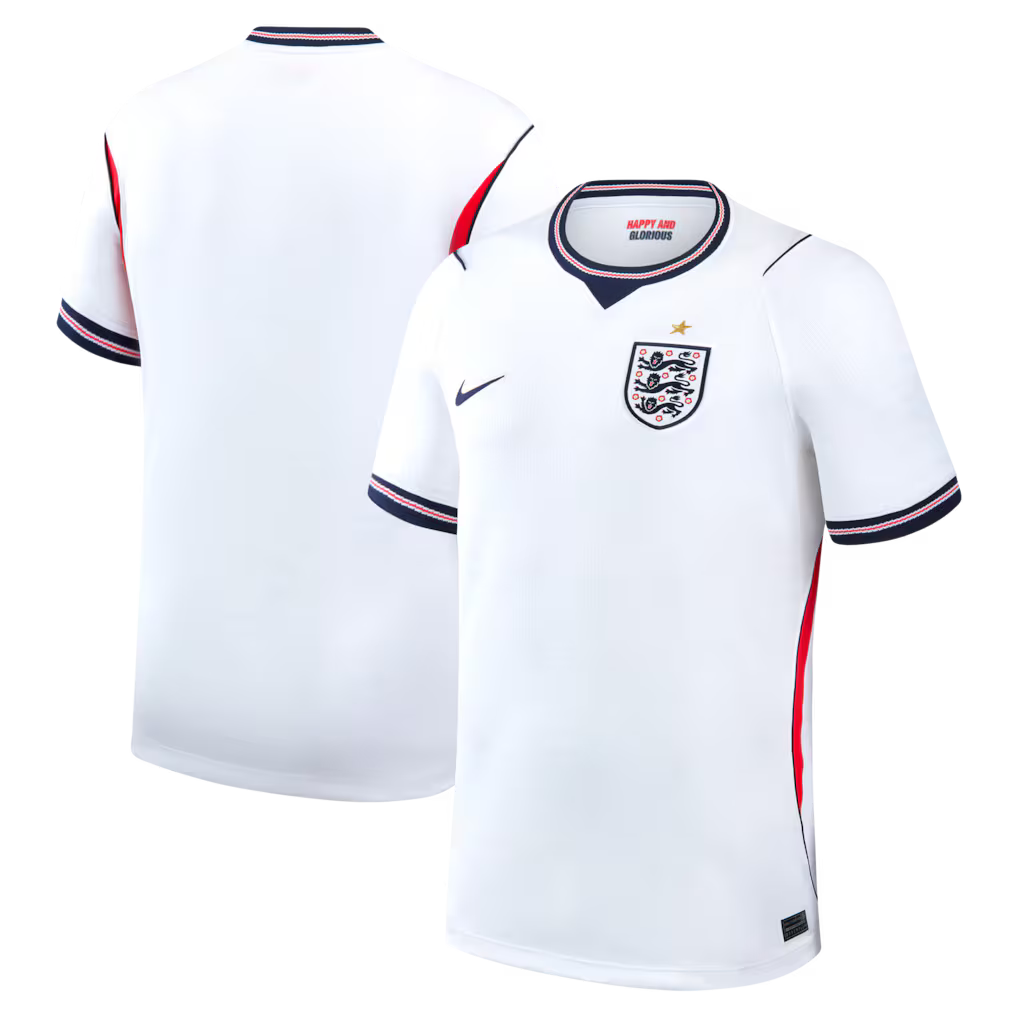 Jersey Seleção Inglaterra 2026 Torcedor Masculina - Branca