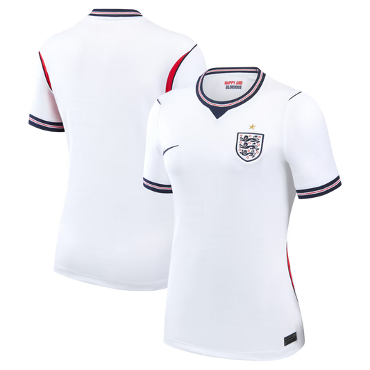 Jersey Seleção Inglaterra 2026 Torcedora Feminina - Branca