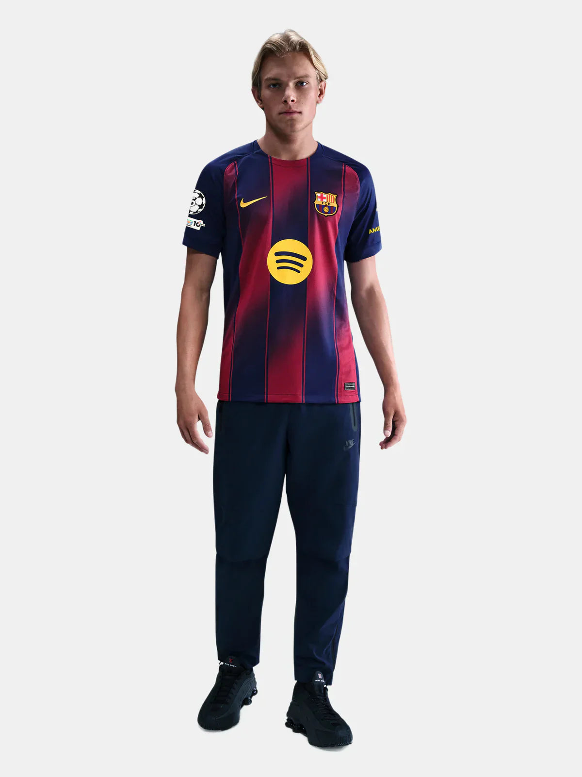 Camisa Home FC Barcelona 25/26 #8 PEDRI