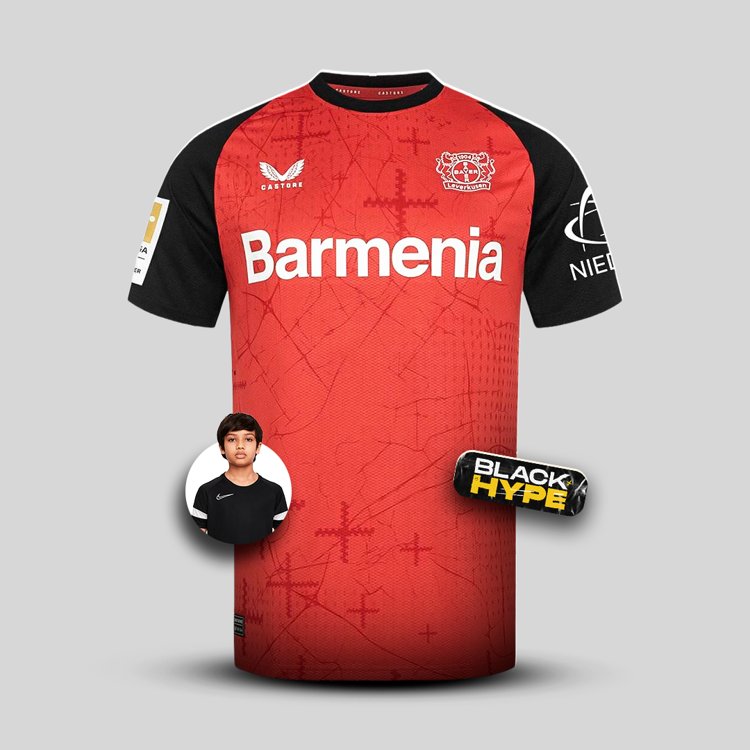 Niño Bayer Leverkusen 24/25 Primera Equipación
