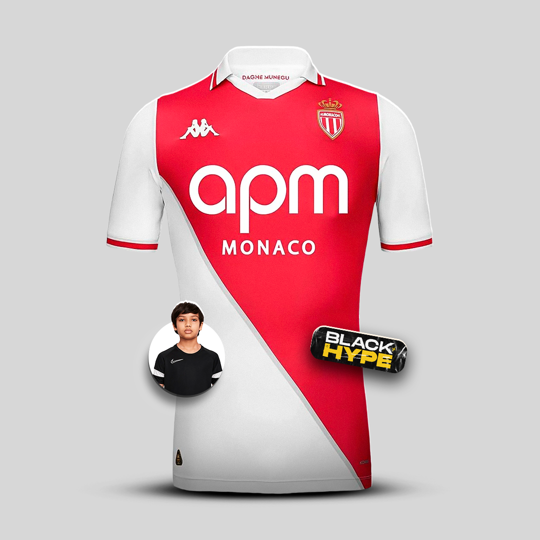 Niño Monaco 24/25 Primera Equipación