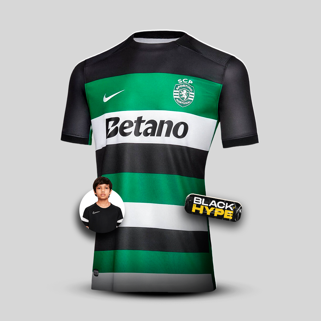 Niño Sporting 24/25 Primera Equipación