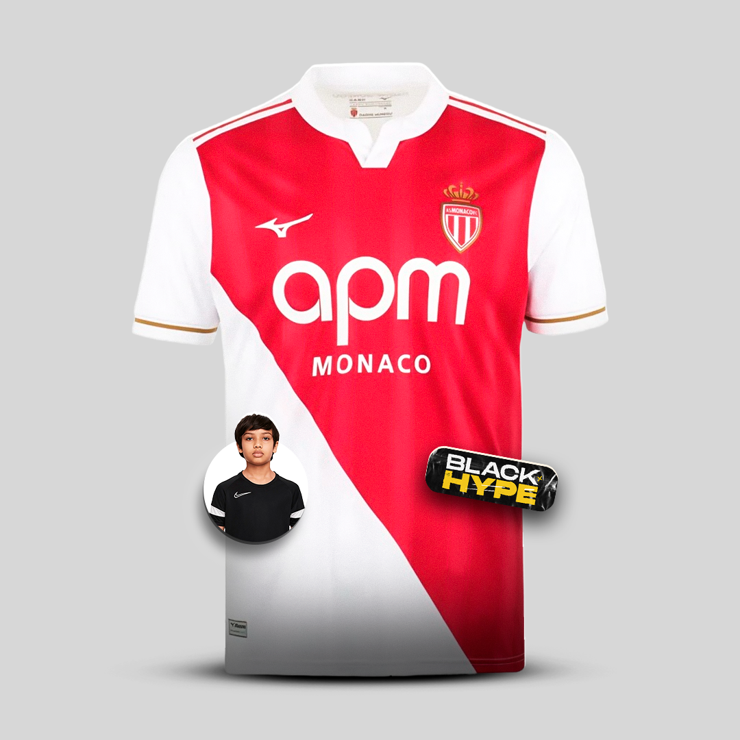 Niño Monaco 25/26 Primera Equipación