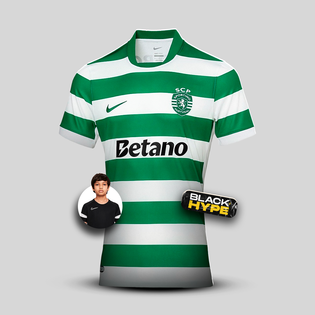 Niño Sporting 25/26 Primera Equipación