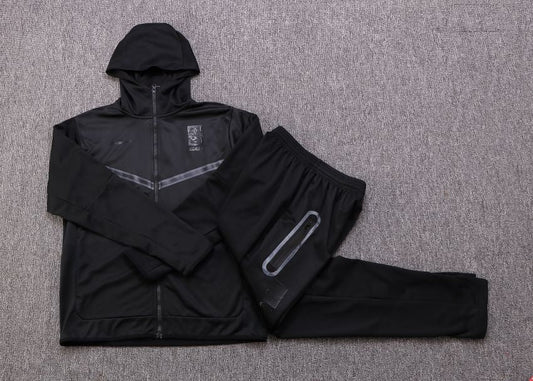Conjunto Korea/ Coreia do Sul Tech Fleece Preto