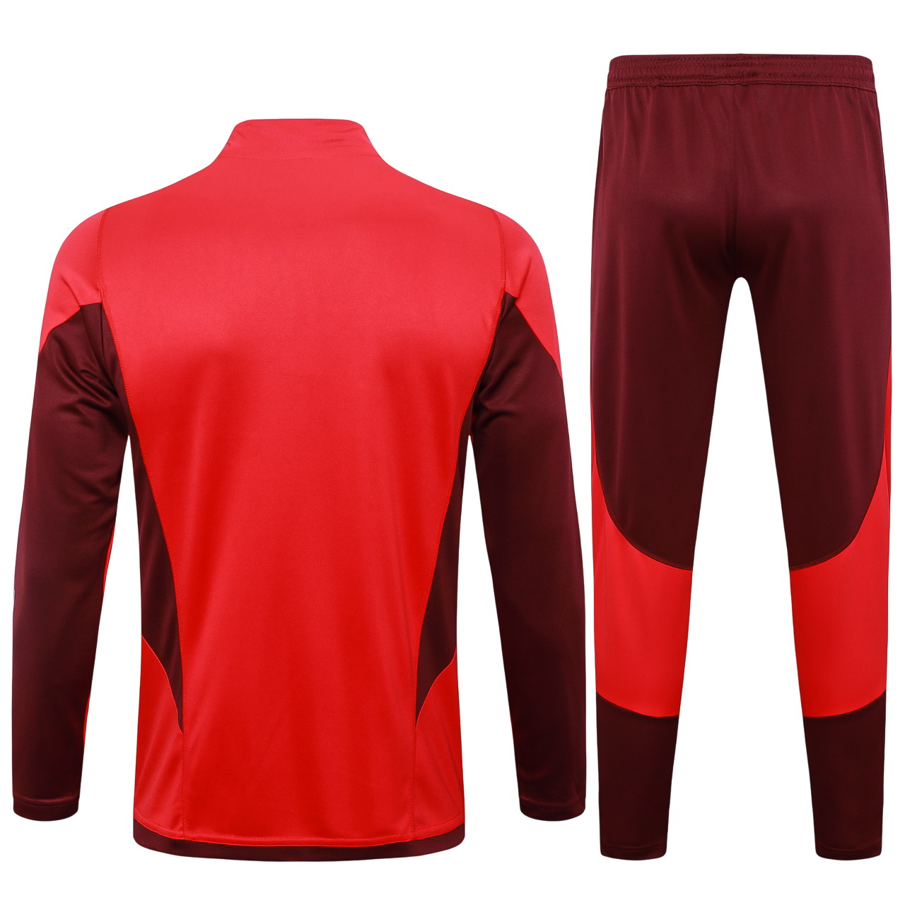Conjunto Agasalho Treino Internacional 24/25 - Vermelho