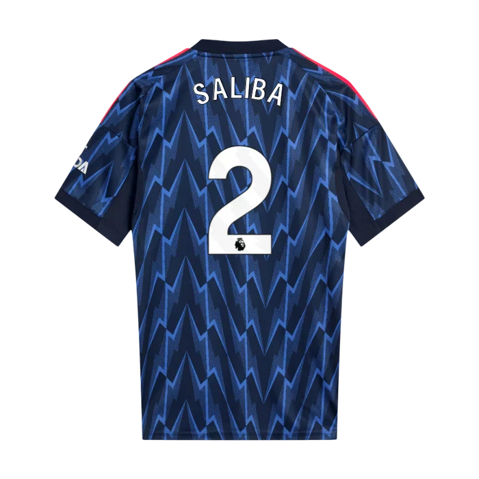 Camisa Arsenal 25/26 Away #2 SALIBA
