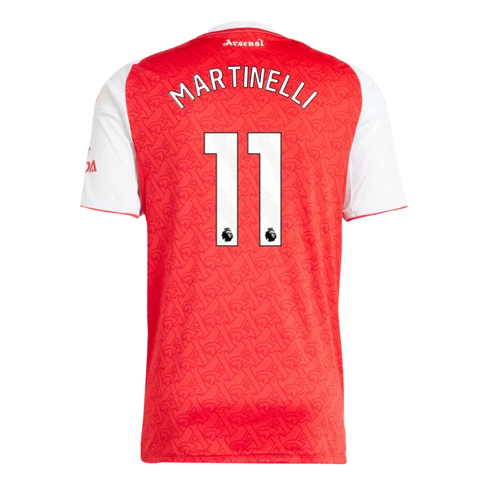 Camisa Arsenal 25/26 Home #11 Martinelli