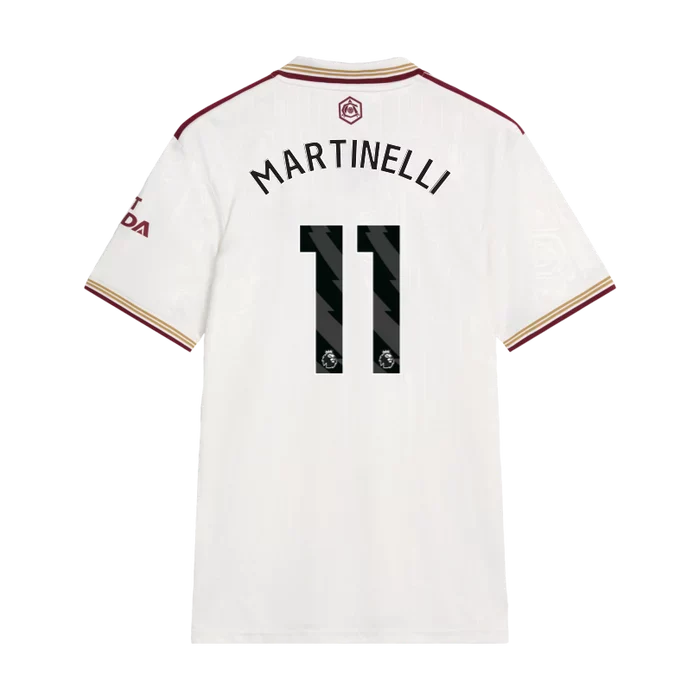 Camisa Arsenal 25/26 Third #11 Martinelli