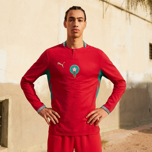Jersey Morocco Home Long Sleeve Player World Cup 2026