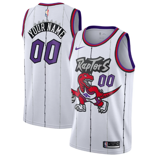Regata Infantil Toronto Raptors Classic Edition White