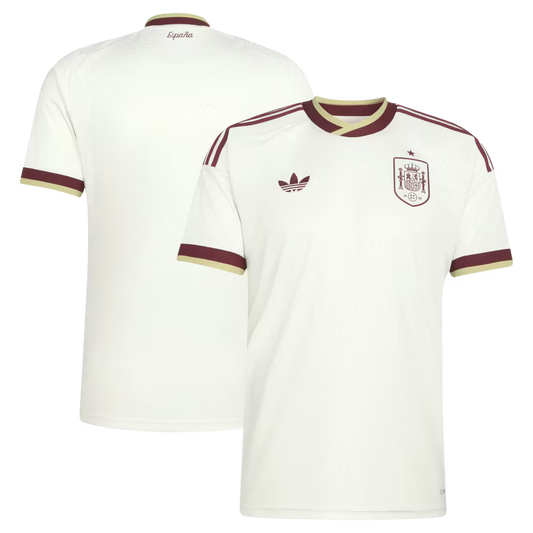 Jersey Seleção Espanha 2026 Torcedor Masculina - Branca