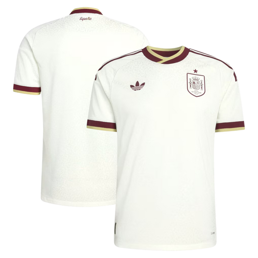 Jersey Seleção Espanha 2026 Jogador Masculina - Branca