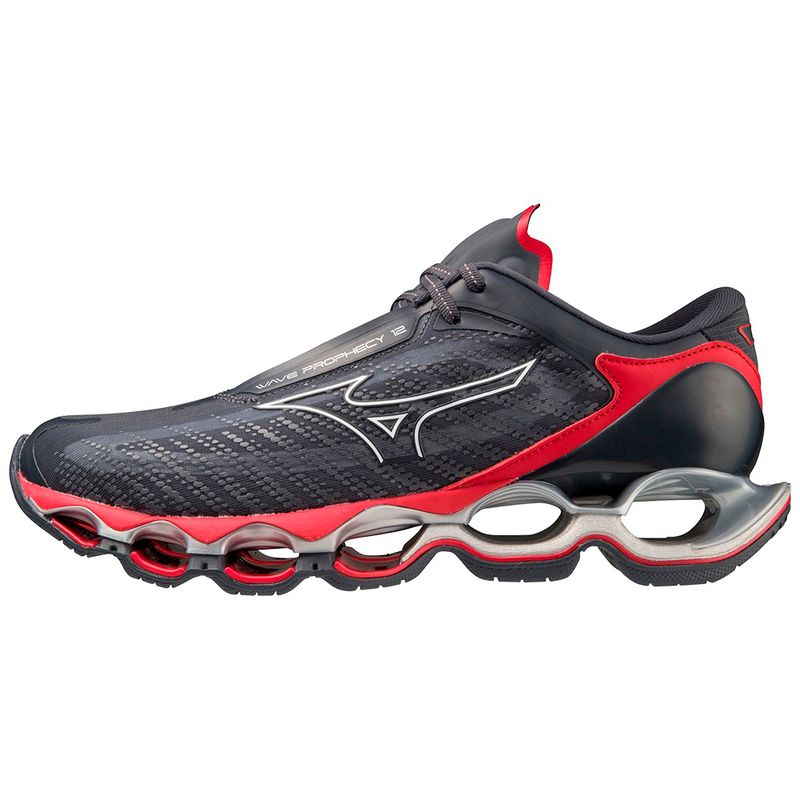 Tênis Mizuno Prophecy 12 Preto e Vermelho