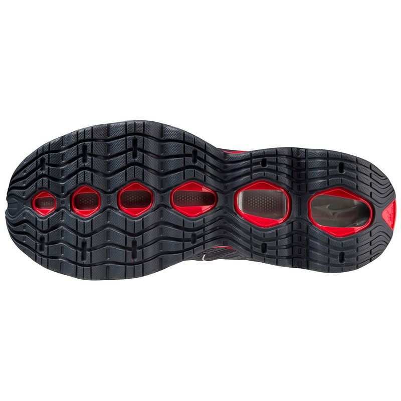 Tênis Mizuno Prophecy 12 Preto e Vermelho