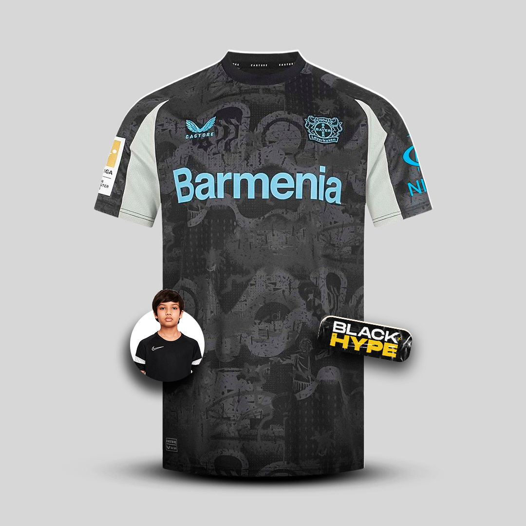 Niño Bayer Leverkusen 24/25 Tercera Equipación