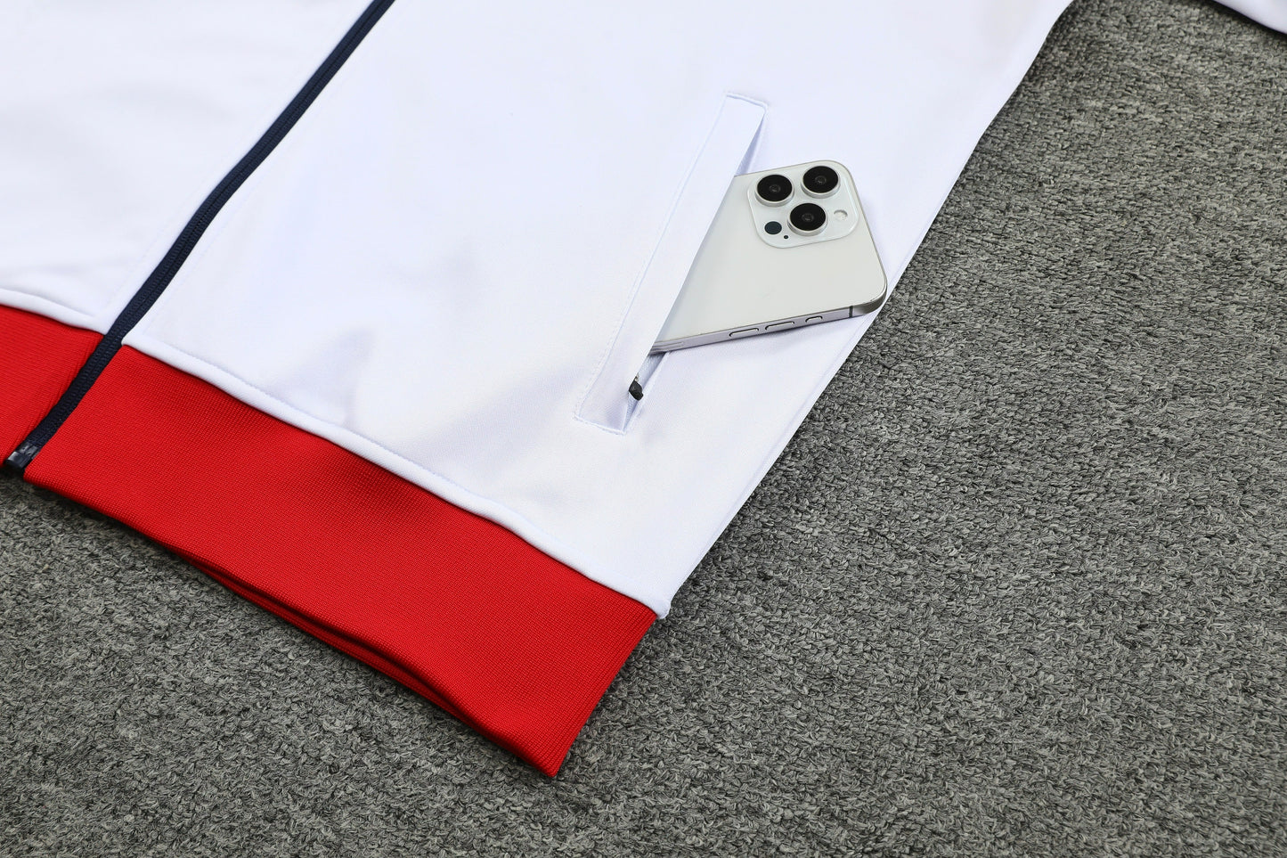 Conjunto Treino Paris Saint German Branco 24/25