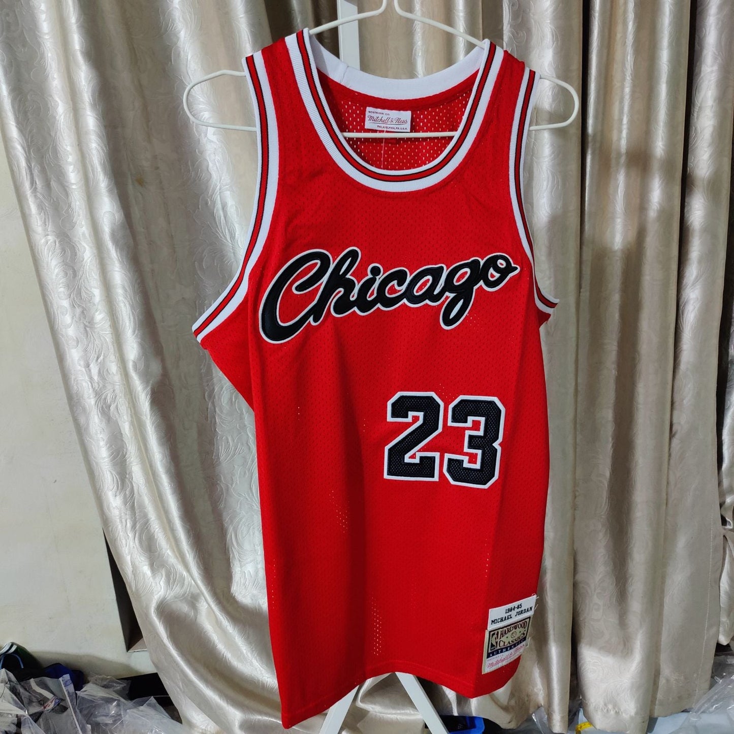 Regata Authentic Chicago Bulls Mitchell & Ness Hardwood Classics 1984/85