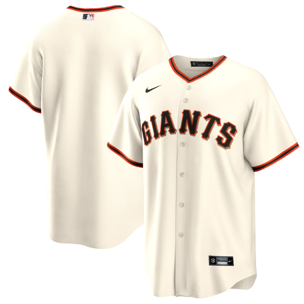 Jersey San Francisco Giants Creme Torcedor Silkada