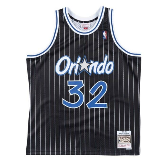 Regata Swingman Orlando Magic Mitchell & Ness Hardwood Classics 1994/95 Preta