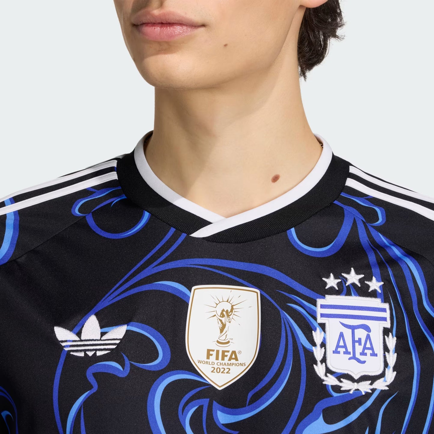 Jersey Seleção Argentina 2026 Torcedor Masculina - Preta