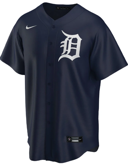 Jersey Detroit Tigers Azul Torcedor
