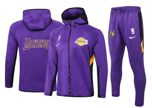 Conjunto Nike NBA Therma Flex Los Angeles Lakers Treino