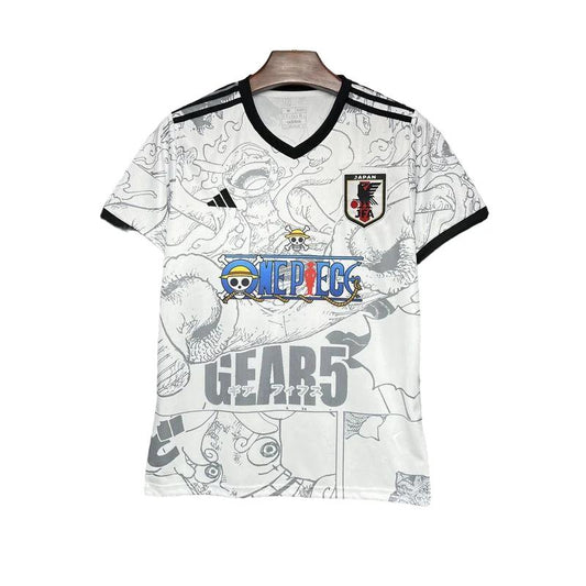 Camisa Japão "Luffy" Edição Especial 24/25 Torcedor Adidas Masculina - Branca